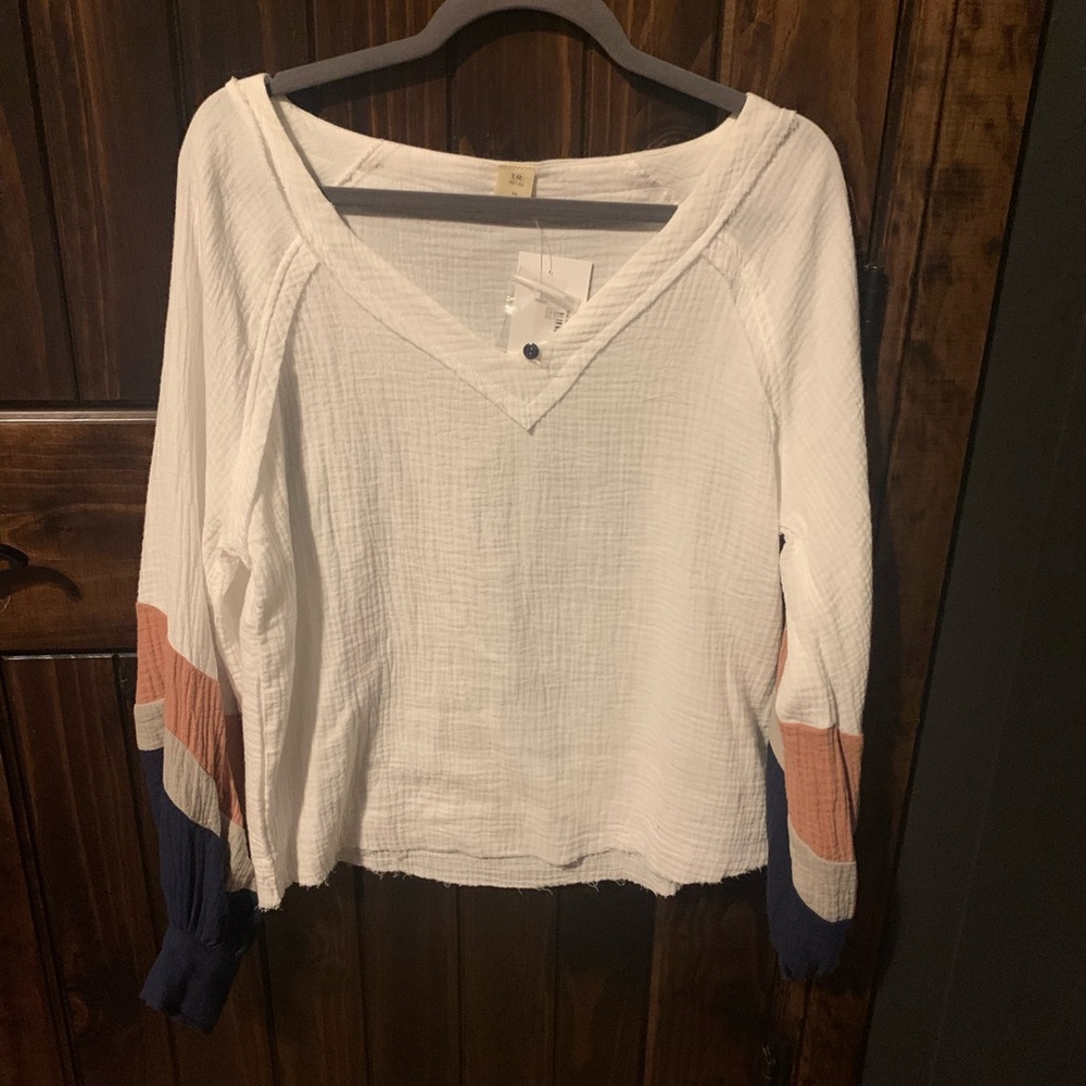 Color block top